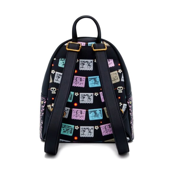 Loungefly Disney Pixar Coco Papel Picado Mini Backpack